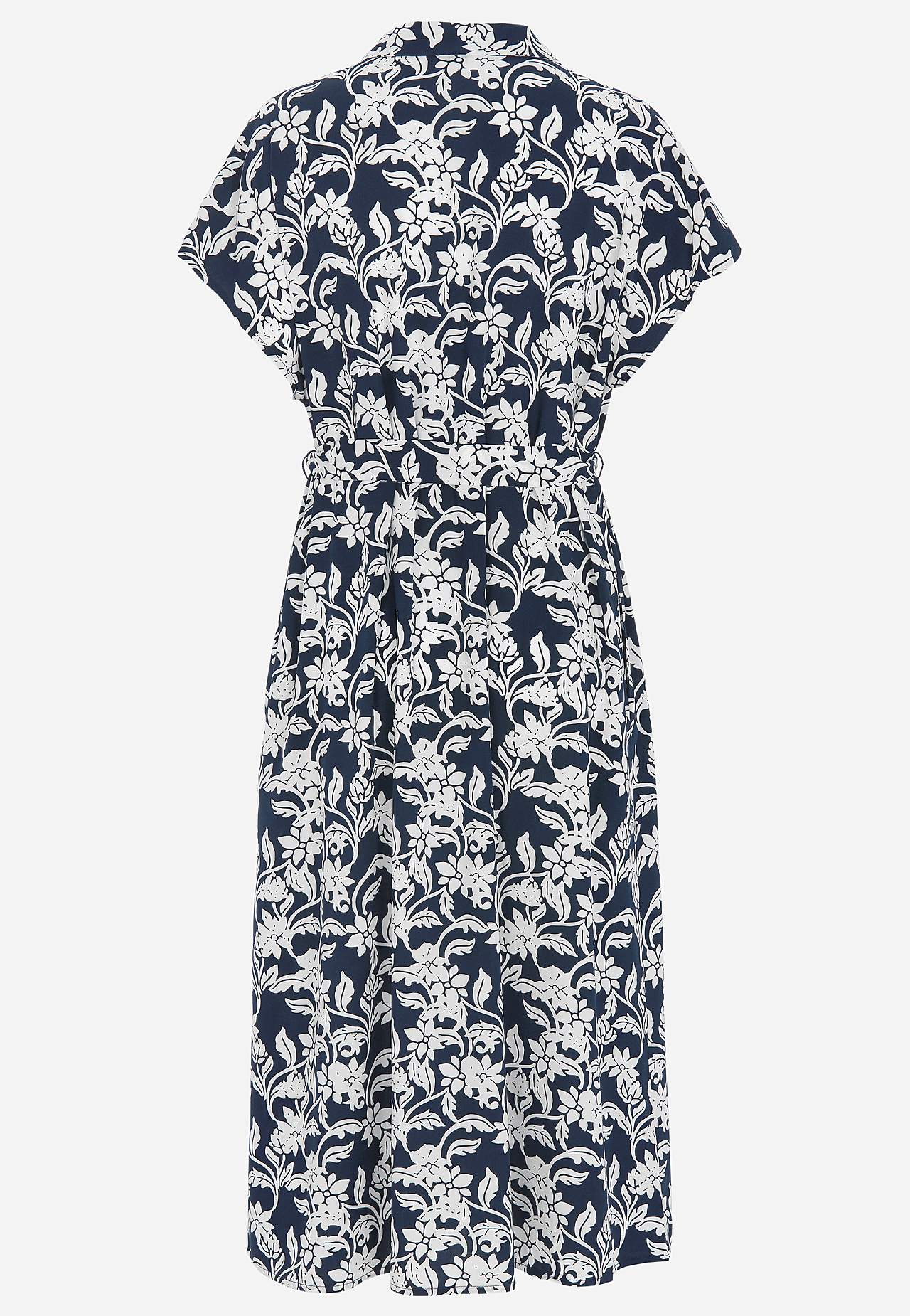 Sukienka koszulowa z kieszeniami