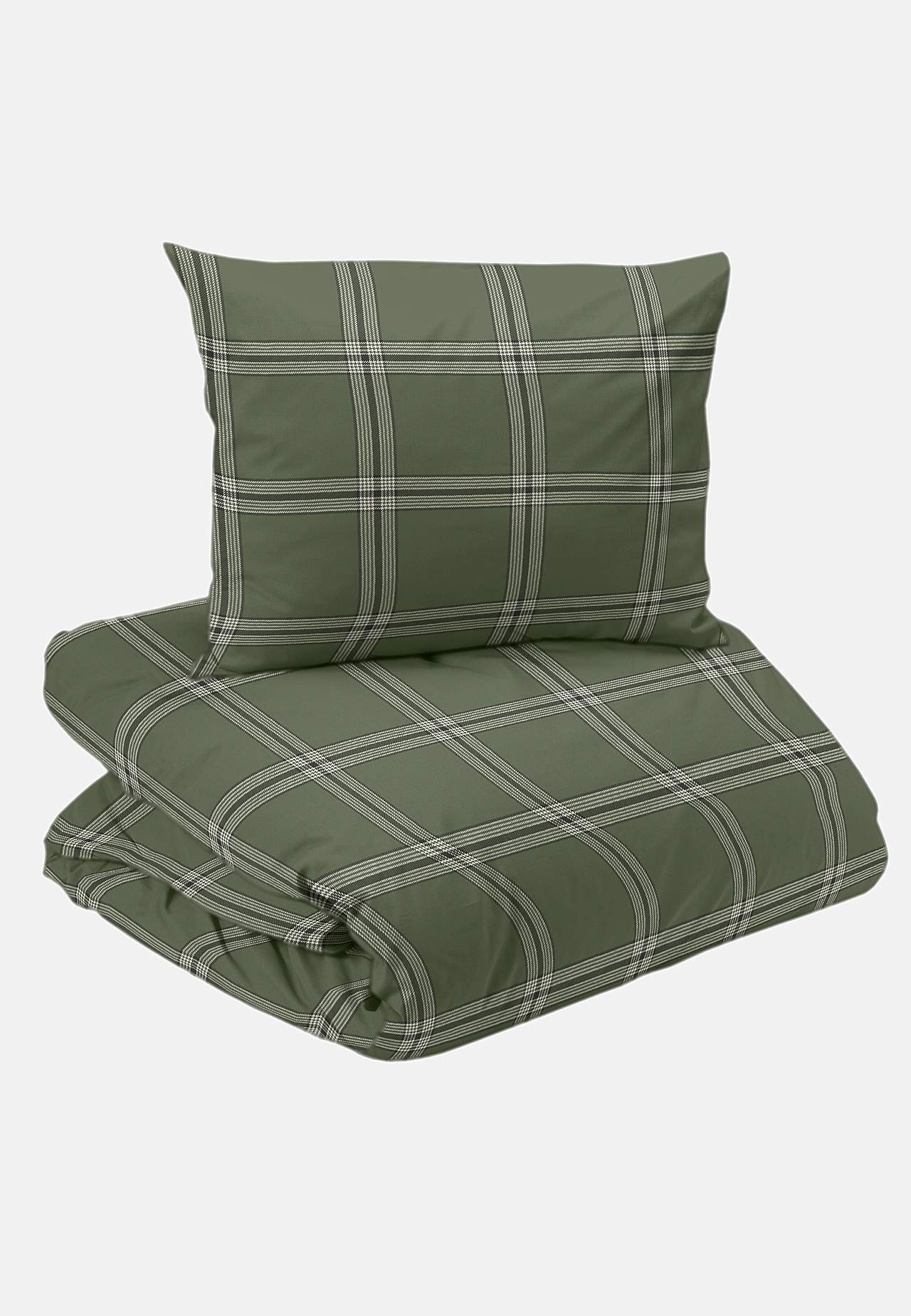 Kraciasta flanelowa poszwa na kołdrę 150x210 cm