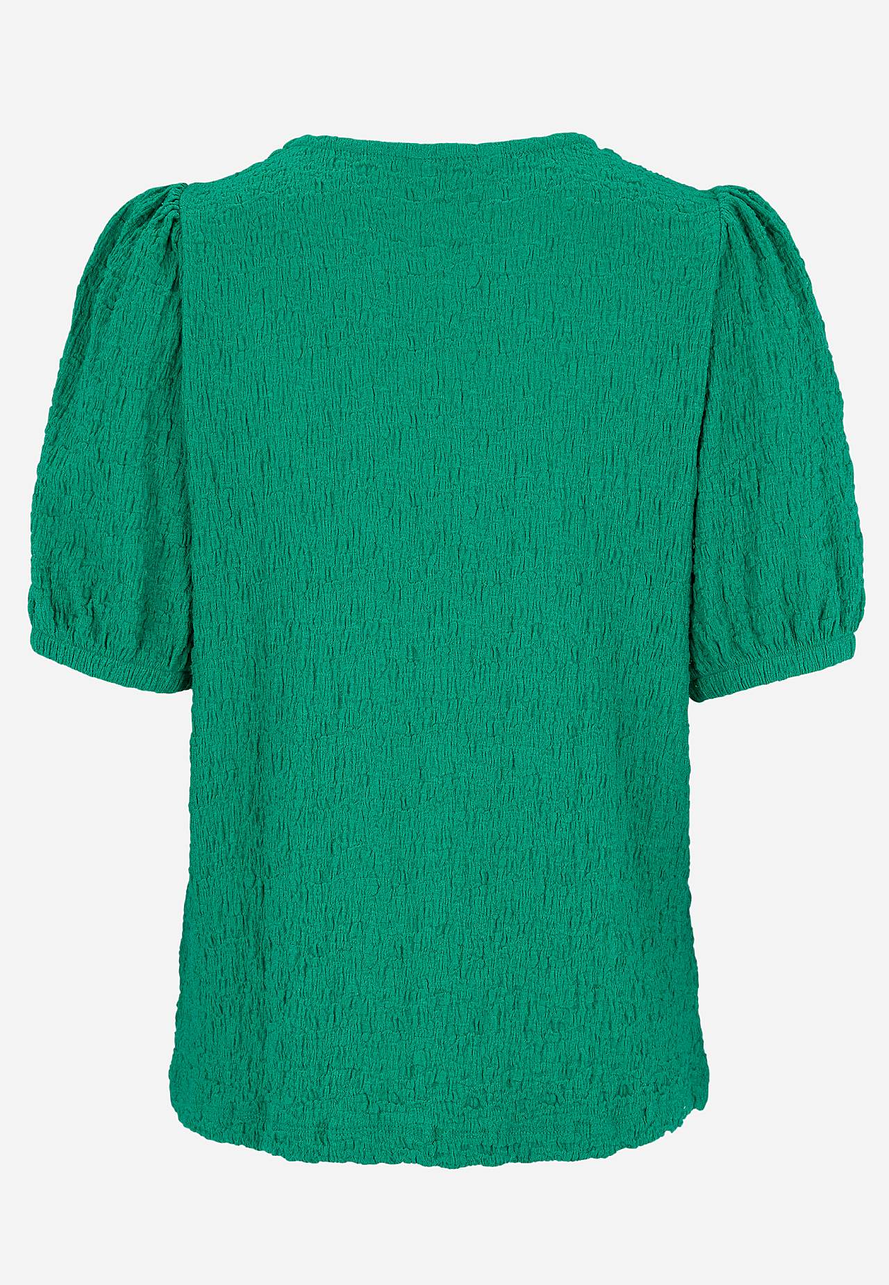 Top z dżerseju ze strukturą