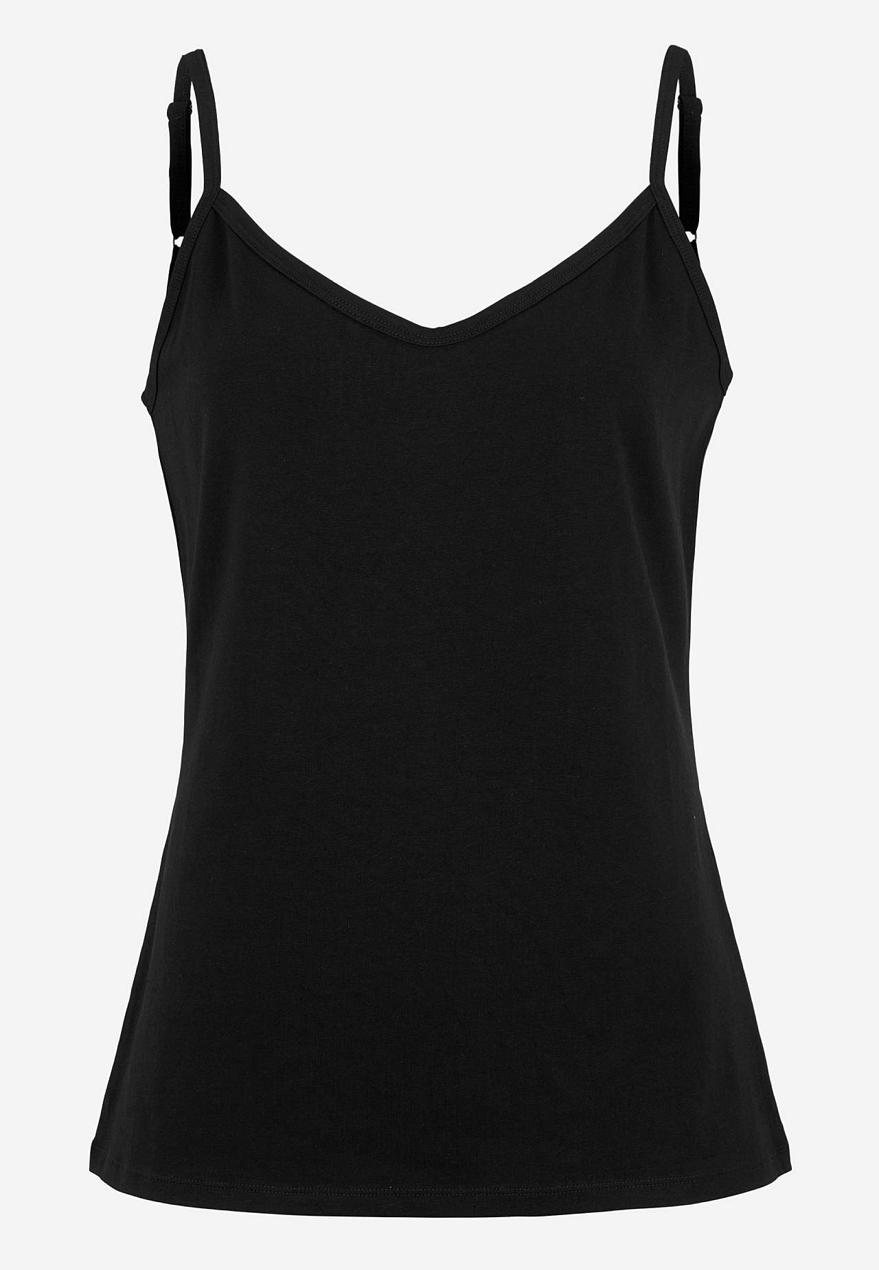 Top bez rękawów z miękkiej i ekologicznej bawełny 2 sztuki