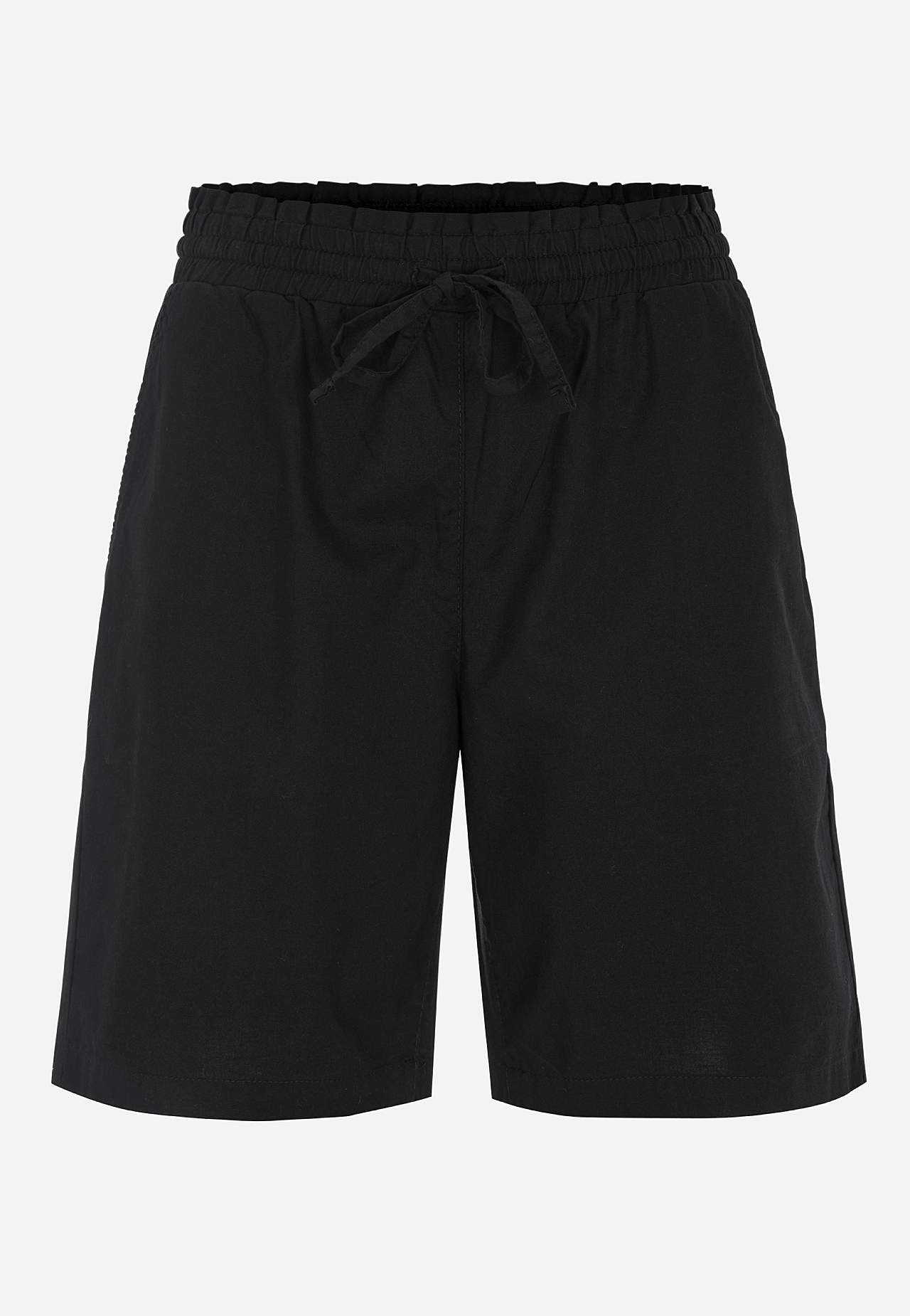 Szorty ze spranej bawełny