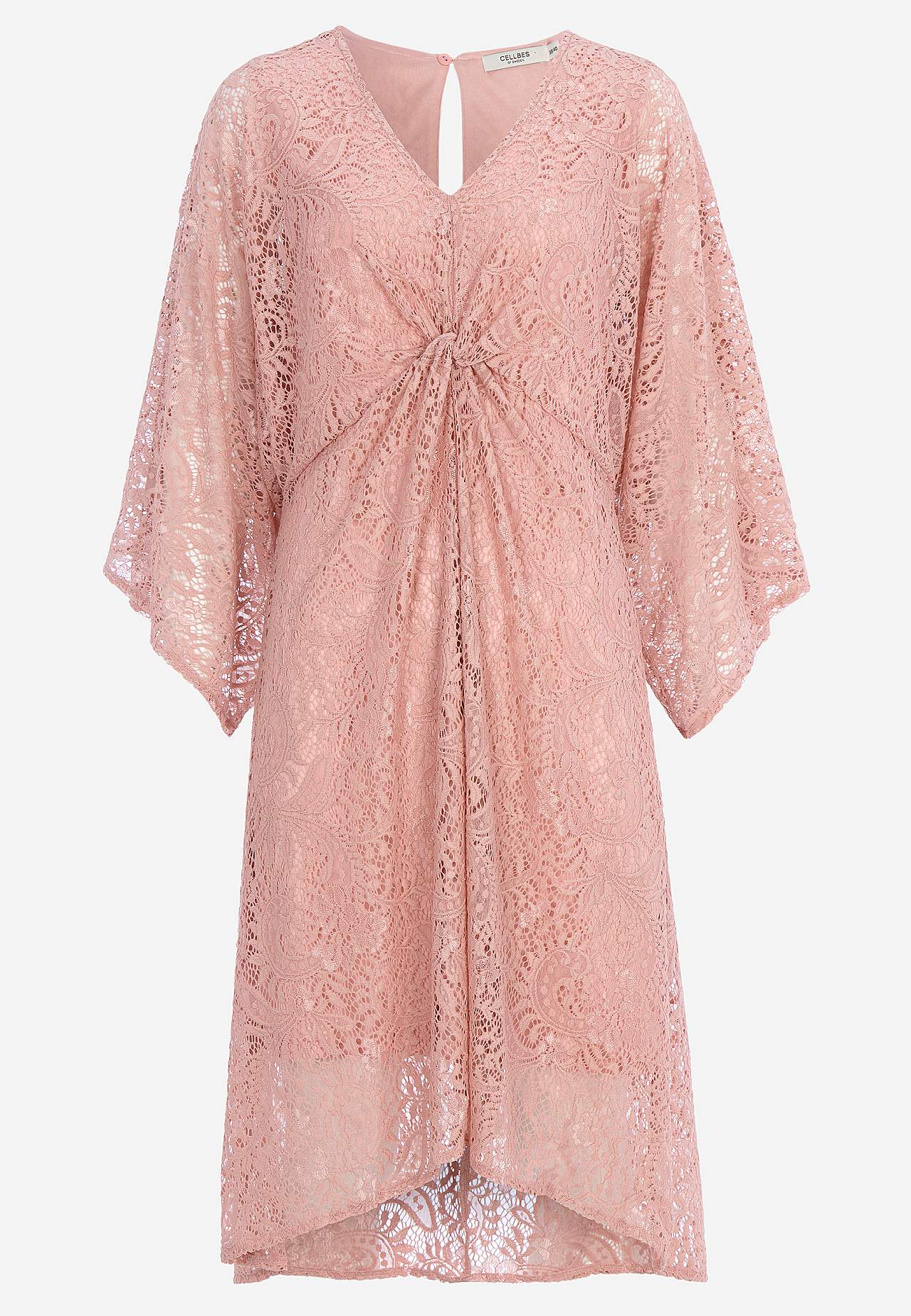 Miękka i elastyczna sukienka koronkowa