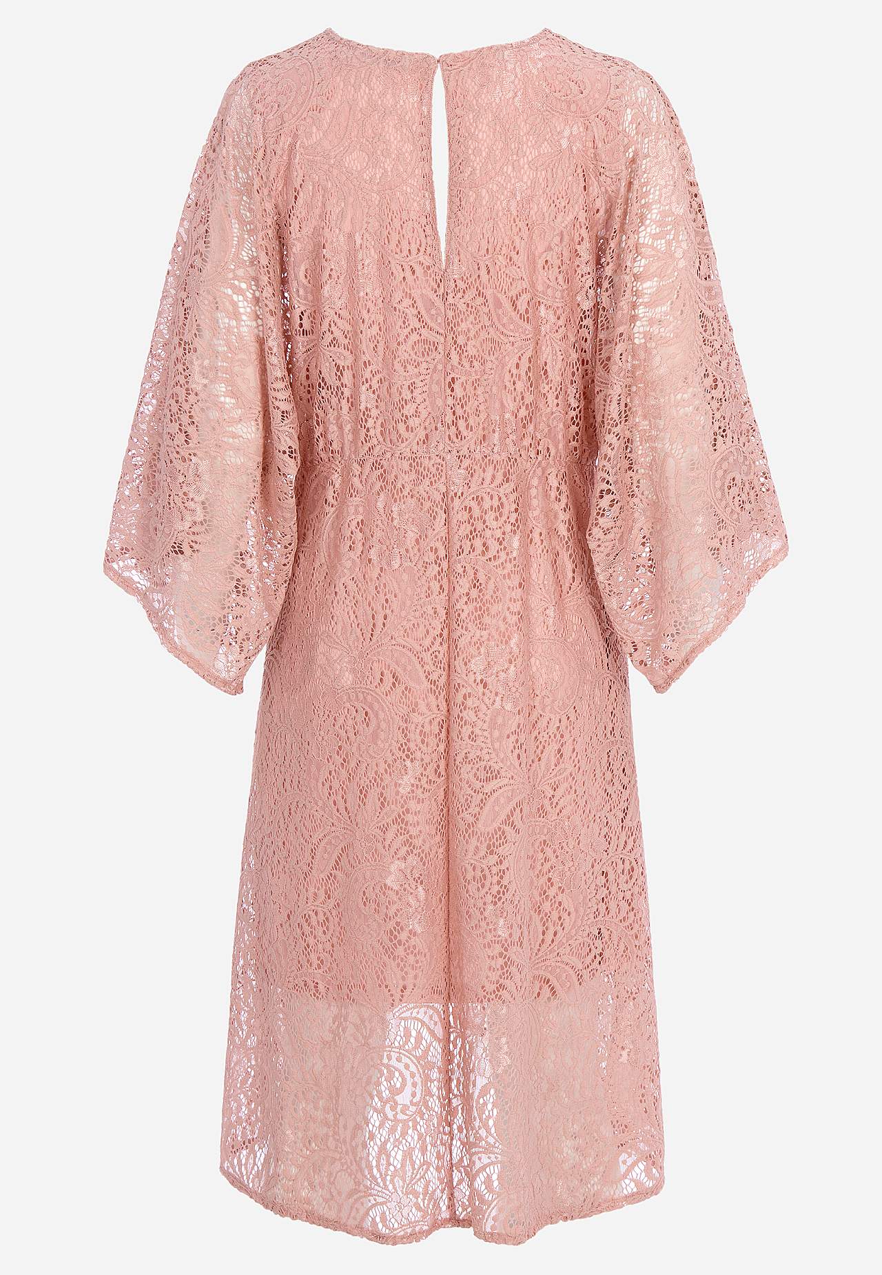 Miękka i elastyczna sukienka koronkowa