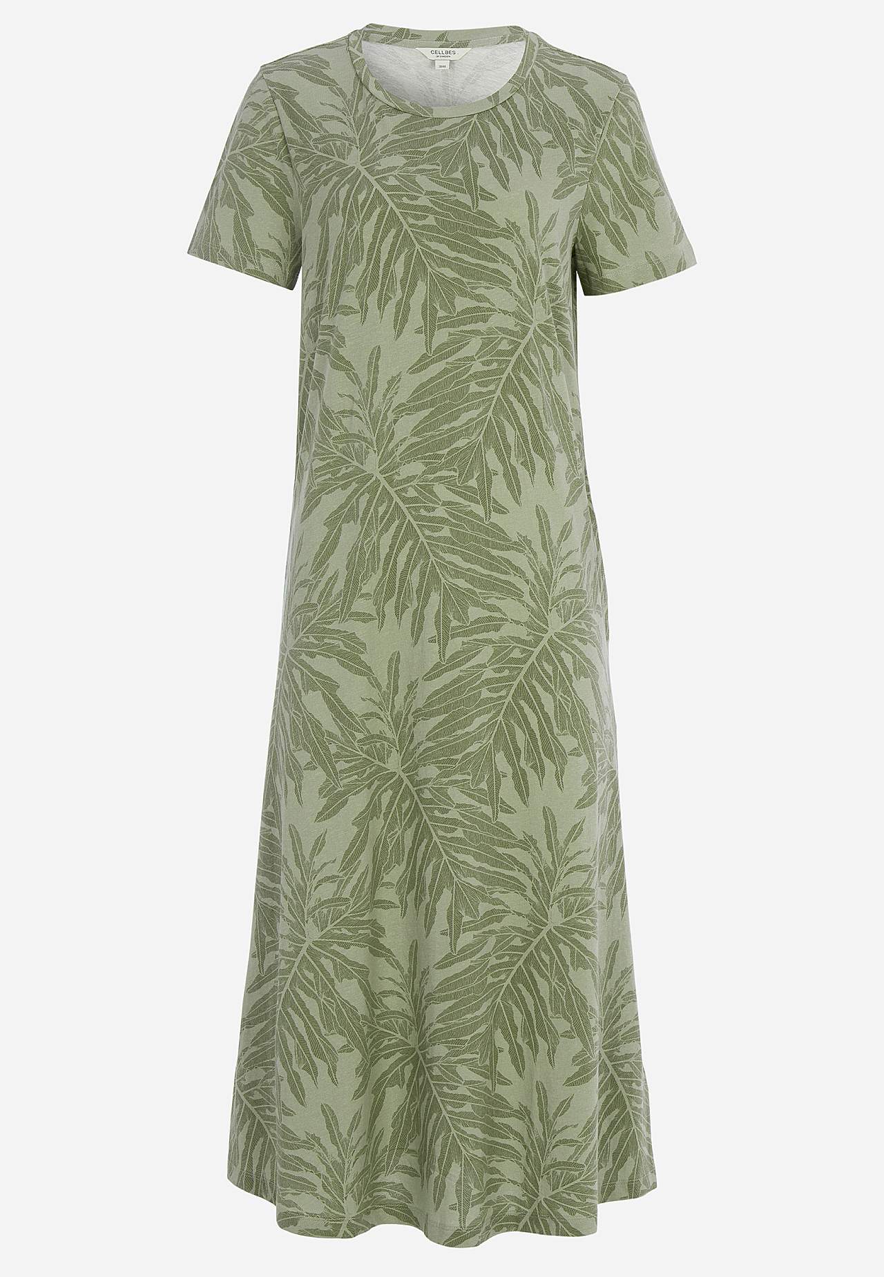 Sukienka z bawełny ekologicznej z kieszeniami