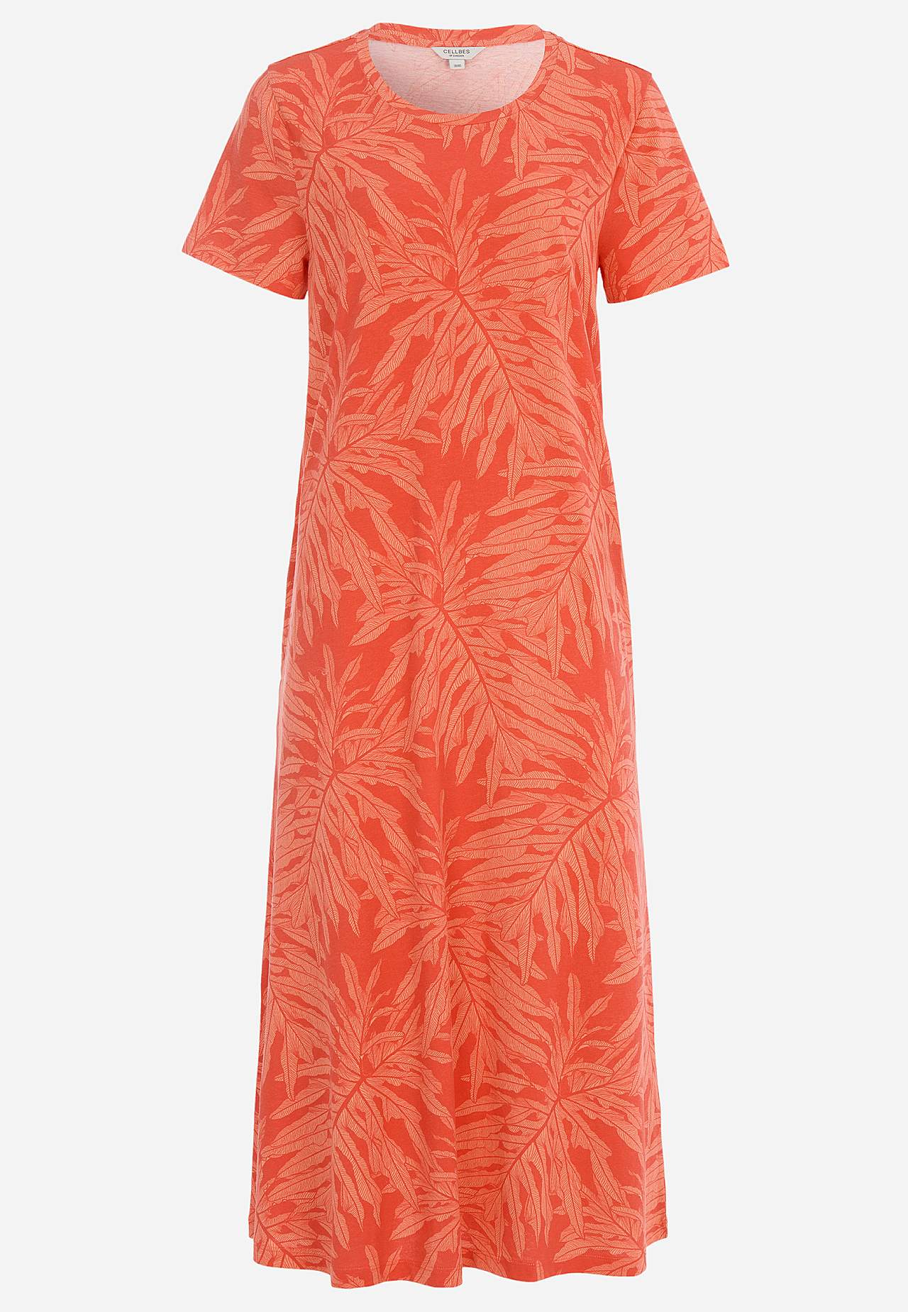 Sukienka z bawełny ekologicznej z kieszeniami