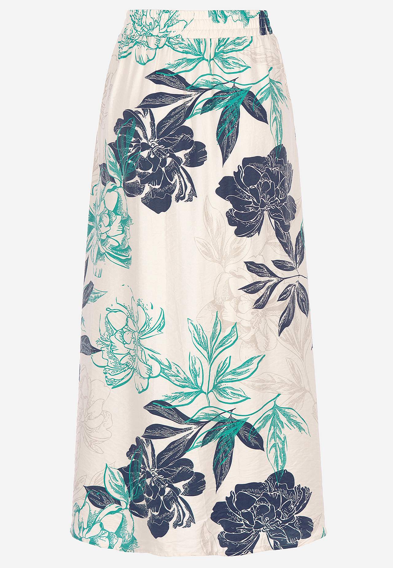 Kwiecista spódnica z kieszeniami