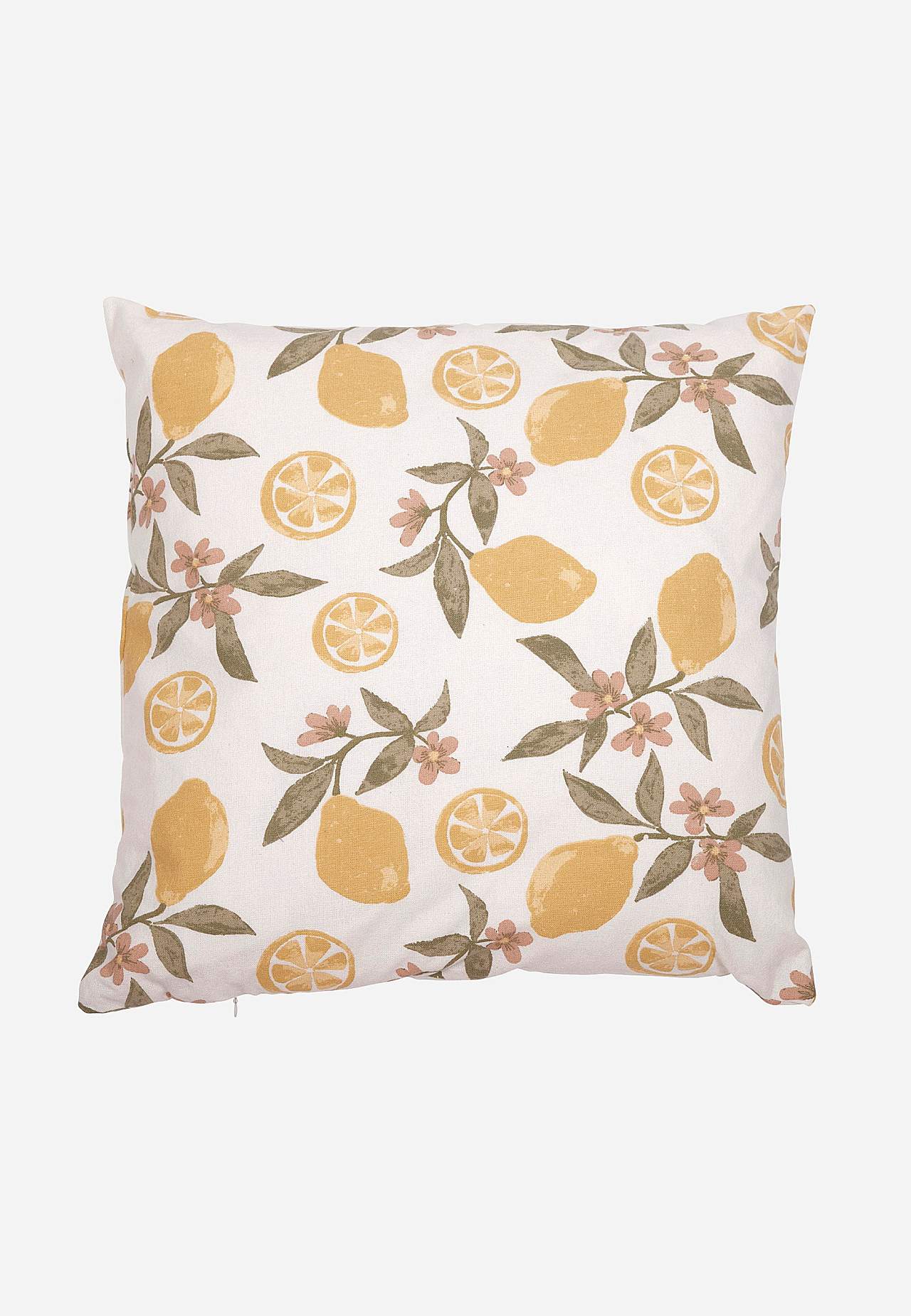 Poszewka na poduszkę z cytrynowym wzorem
