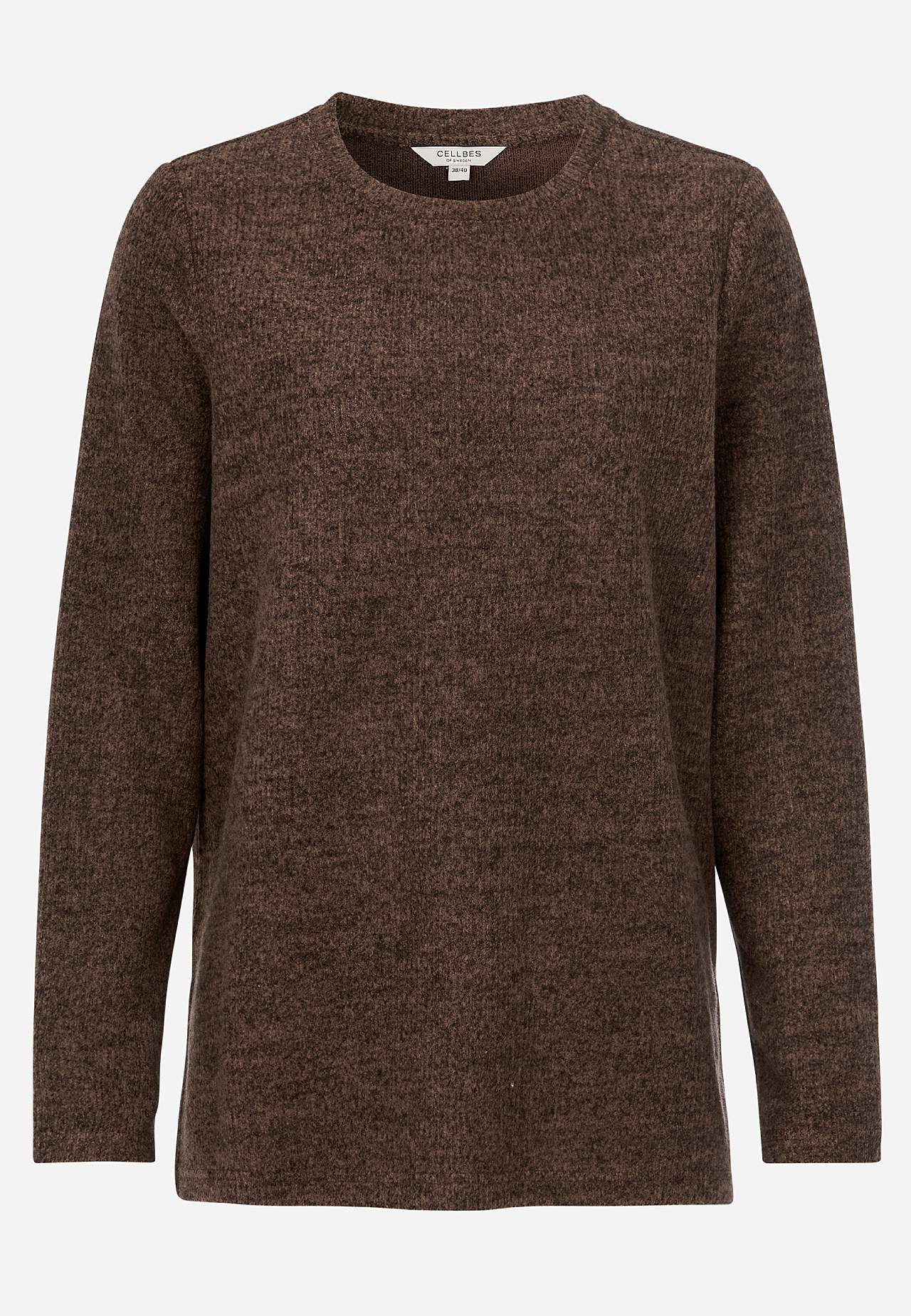 Super miękki sweter z rozcięciami