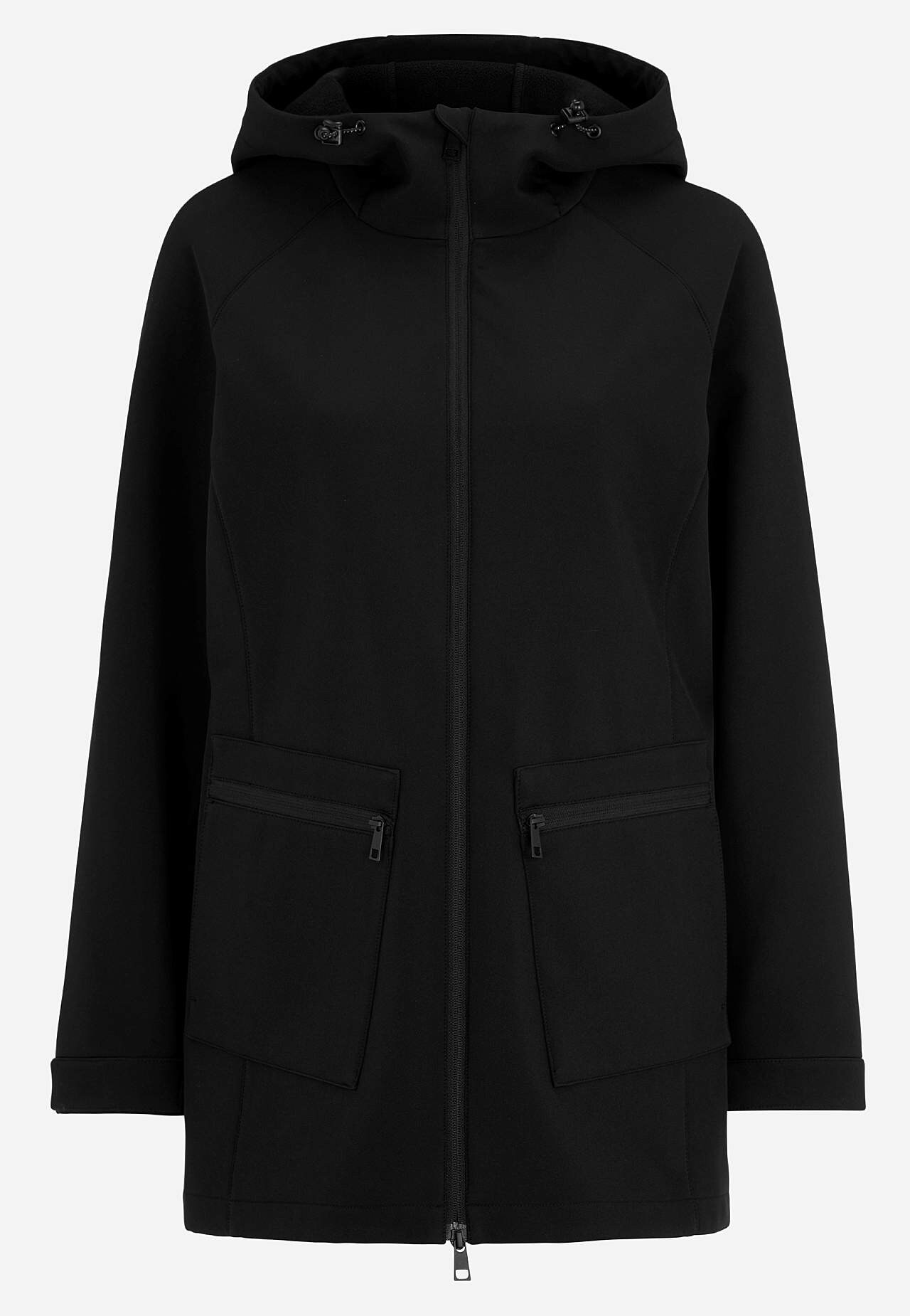 Kurtka softshell z kapturem